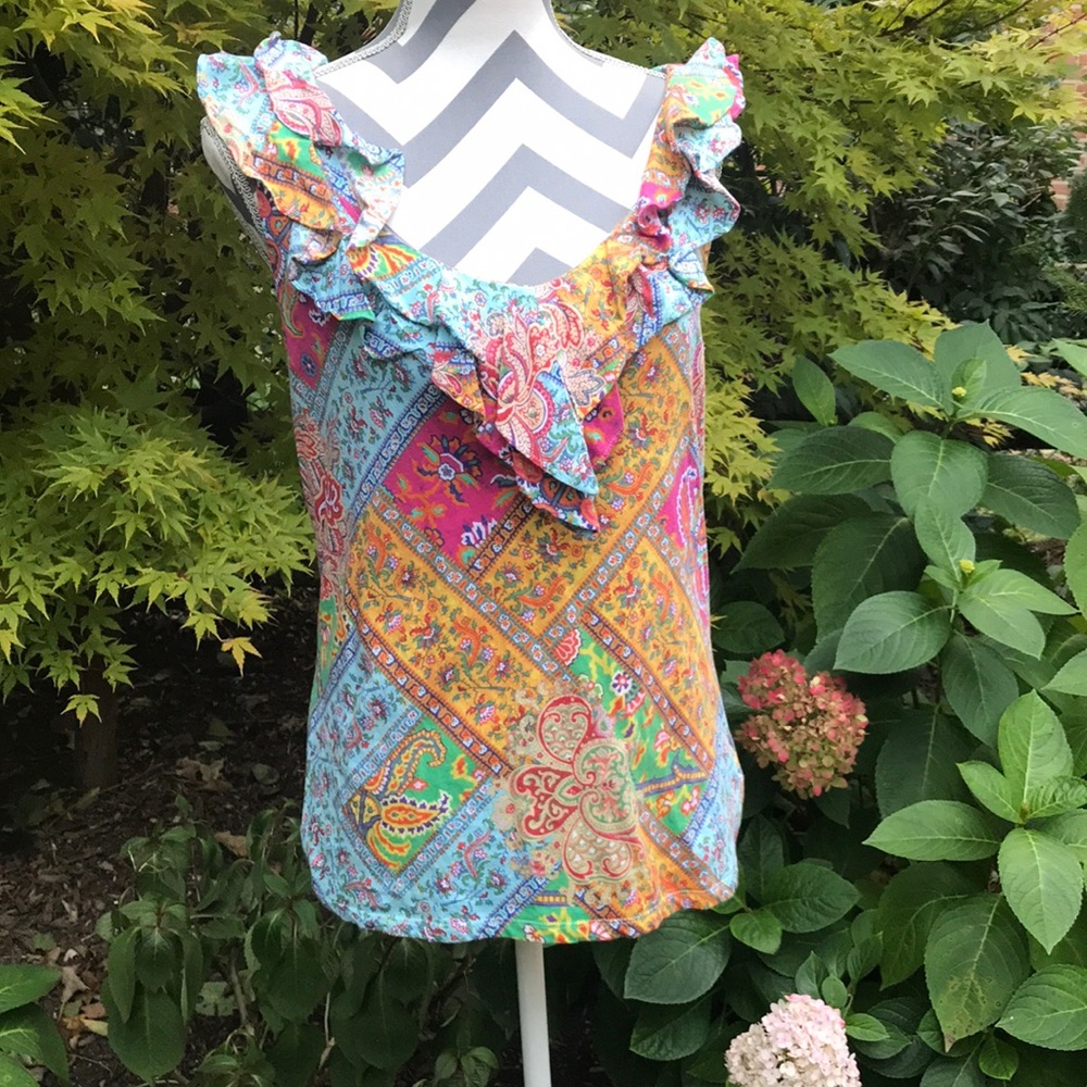 Ralph Lauren Top with ruffle